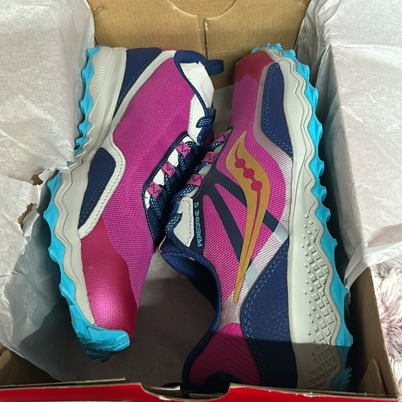 Saucony Other - Saucony Unisex-Child Peregrine 12 Shield Sneaker size 6.5